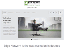 Tablet Screenshot of edgenetworkservices.com